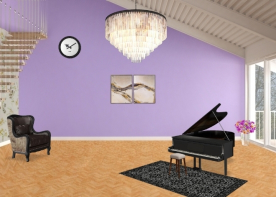A room who show your desire. Design Rendering