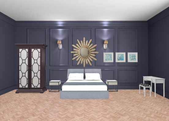 Dream bedroom Design Rendering