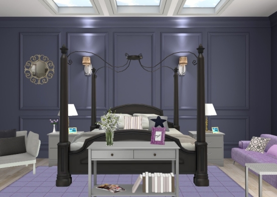 Purple&Grey Design Rendering