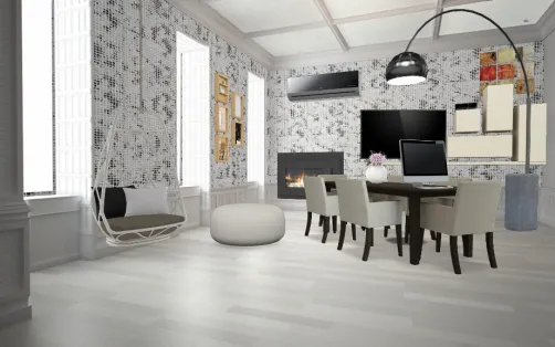 Sala da pranzo moderna🖤
