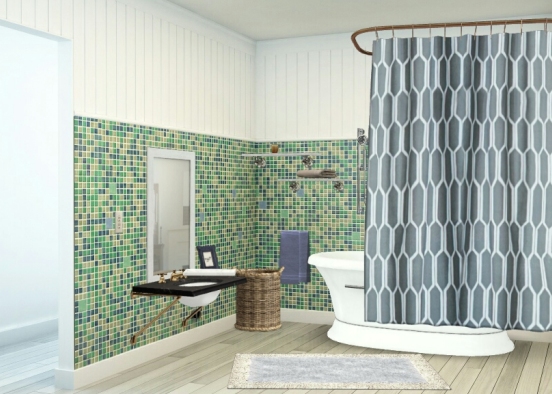 Моя ванная комната Design Rendering