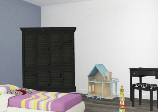 La stanza perfetta per i vostri bambini Design Rendering
