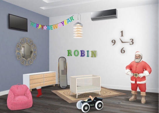 This is Robin's room Design Rendering