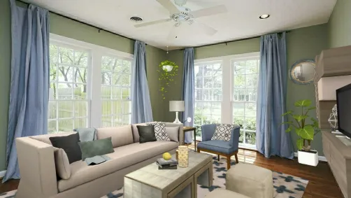 Calming Family Room