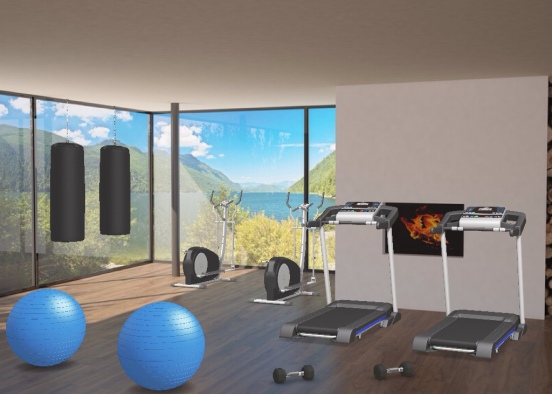 a place too keep you fit Design Rendering