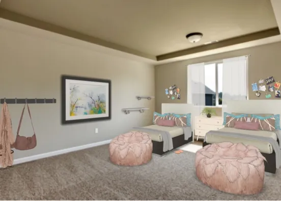 room for two Design Rendering