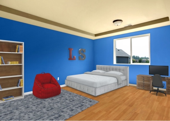 Liam's bedroom Design Rendering