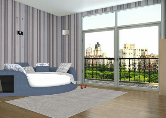 Comfortable Room Design Rendering