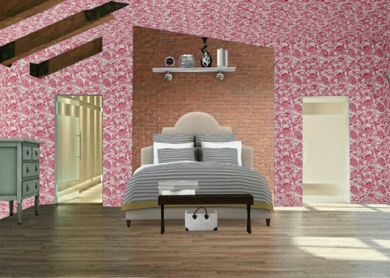 Dormitorio serio😂😂😂😂😂 Design Rendering