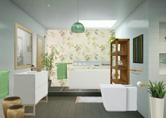 Baño Design Rendering