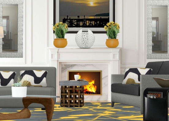 Living room 🍹🍹🍹 Design Rendering