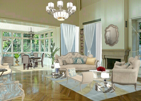 Oriental luxury Design Rendering