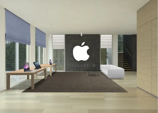 Tienda de apple Design Rendering