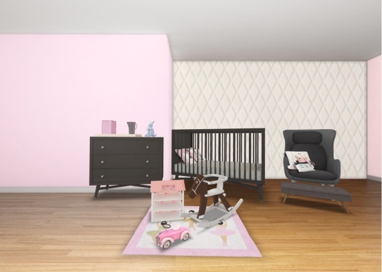 Baby room ❤️ Design Rendering