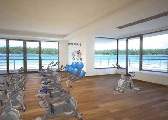 Spin class Design Rendering