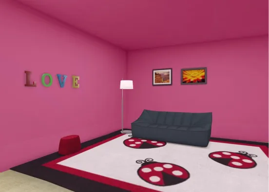 romantic room Design Rendering