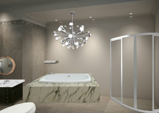 Dream bathroom #1 Design Rendering