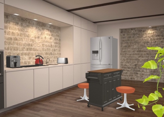kitchen for French Design Rendering