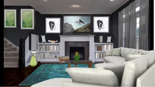 Small family room 