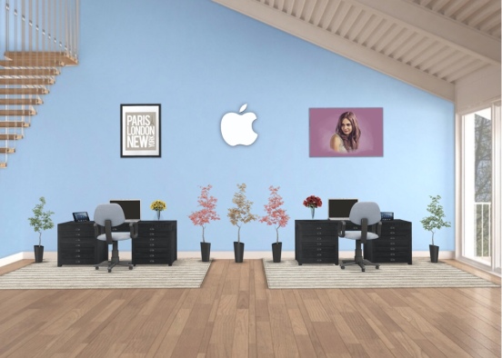 The Apple Office Design Rendering
