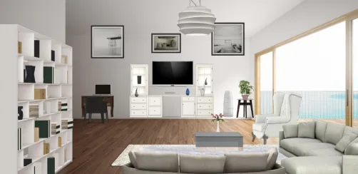Spacious living room 