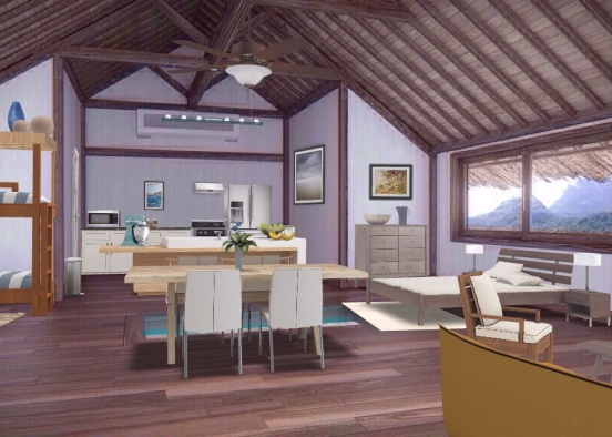 Paradise Vacation Home Design Rendering