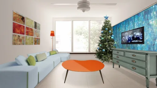 Blue and Orange 