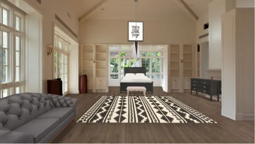 Aztec bedroom