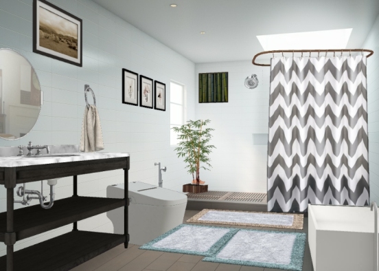 Bathroom feels ❤️ Design Rendering