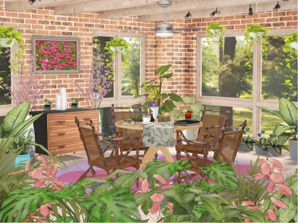 Professional interior design created with Homestyler 3D design software