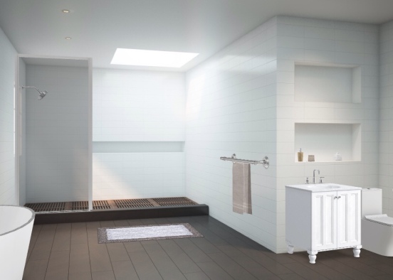 New Home Bath Design Rendering