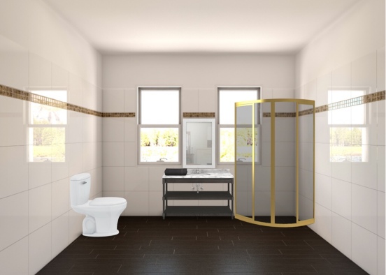 Destinys bathroom  Design Rendering