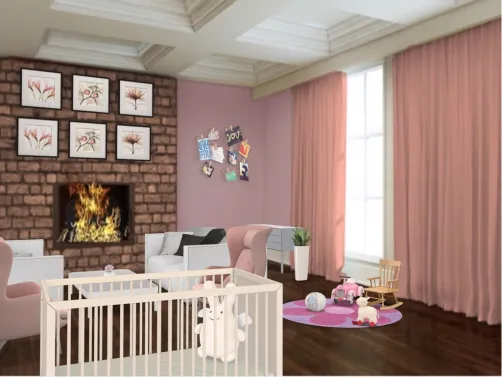 Little Girls Area in Pink