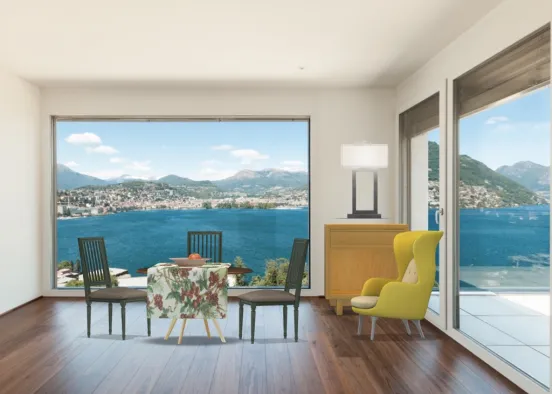 The view of The Great Lake Design Rendering