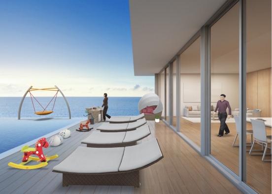 out on the deck Design Rendering