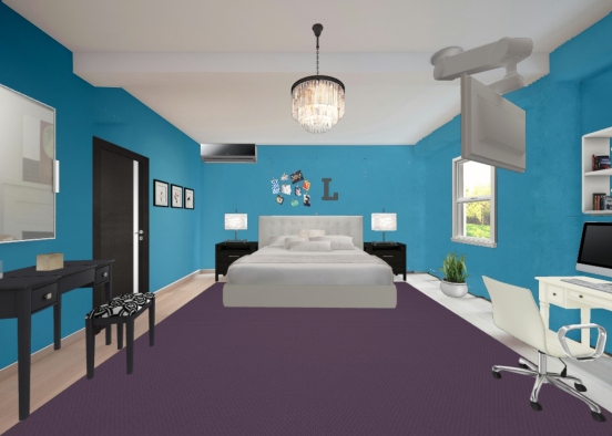 Habitación suite|Luna  Design Rendering