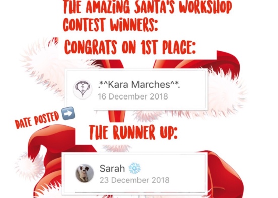 Santa’s Workshop Contest Winners! Design Rendering