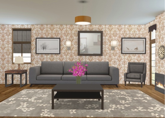 Furmston dream living room Design Rendering