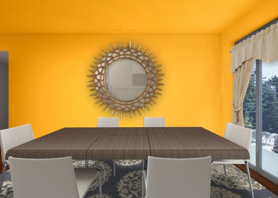 sala de jantar do sol Design Rendering