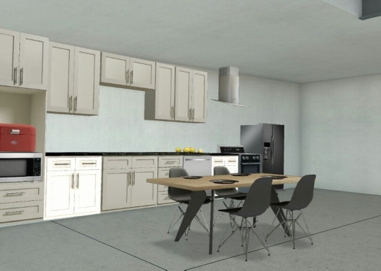 My first kitchen ! I very like this app ! Please subscribe me, like this design and comment ! Thank you :* Design Rendering
