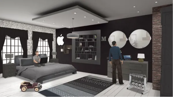 Professional interior design created with Homestyler 3D design software