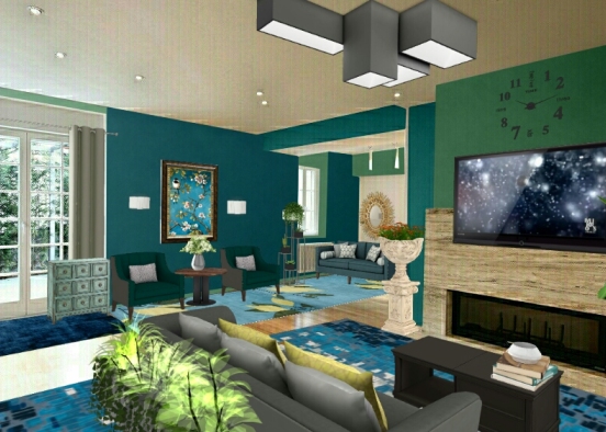 Living Room 🌹🍹 Design Rendering