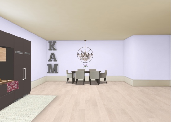 Kams kitchen  Design Rendering