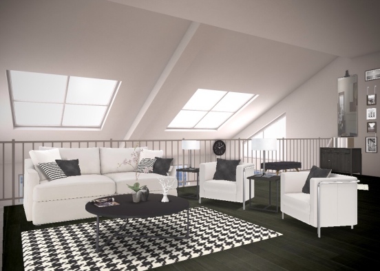 Black and white chic 2 Design Rendering