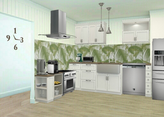 Paradise kitchen Design Rendering