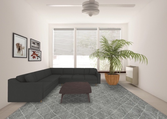 apartment lounge  Design Rendering