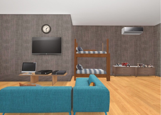 room for brothers Design Rendering