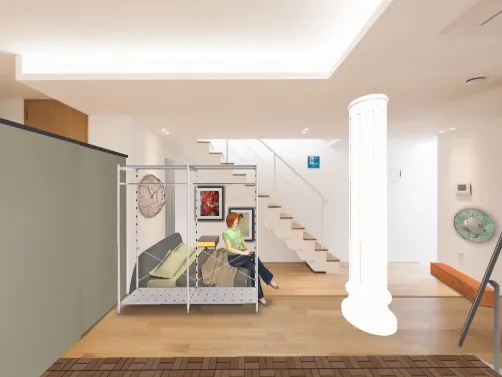 a room for a sifts ticketed young adult who would love just a little more privacy, with the walk in wardrobe, alcove bed and clothing net rack you could prevent ever having the enables ment of a sibling walking in on you.