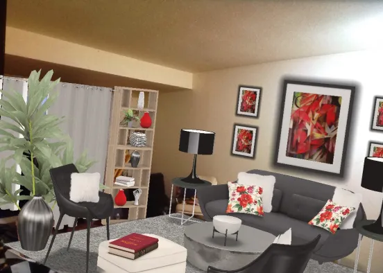 Lisa livingroom#2 Design Rendering