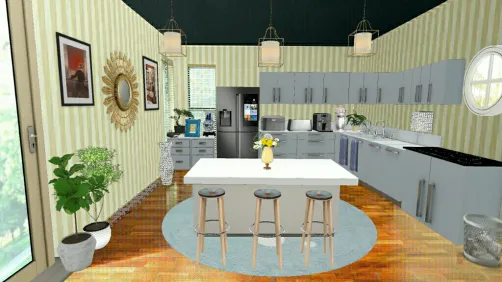 Boho Designed Kitchen